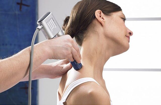 Smūginės bangos terapija kaklo stuburo osteochondrozei